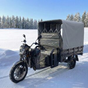 Fällbart flaktak för L-EVe